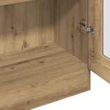 vidaXL Visoka omara artisan hrast 82,5x30,5x185 cm inženirski les | Shoptok.si