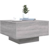  Stolić za kavu siva boja hrasta 55x55x31 cm konstruirano drvo | shoptok.hr