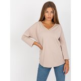 RUE PARIS Blouse-RV-BZ-8050.04-beige | Shoptok.si