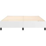  Za krevet s oprugama bijela 160x200 cm od umjetne kože | shoptok.hr