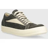 Rick Owens Tenisice Denim Shoes Vintage Sneaks za muškarce, boja: siva, DU01D1803.SCFLVS.7811