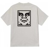 Obey Majice s kratkimi rokavi bold icon face Bela | Shoptok.si
