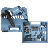 Makita 1-vhod-udarni vrtalnik 710 w vklj. oprema\, vklj. kovček, (21532150) u