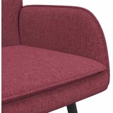 SOFA za dvije osobe boja crnog vina 115 x 61 x 87 cm tkanina | shoptok.hr