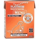 Platinum DOG Menu Ćuretina i Losos 185 g | ePonuda.com