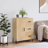 vidaXL Komoda sonoma hrast 69,5x34x90 cm inženirski les Cene