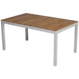 Gardenson Vrtna Garnitura Naxos, 7-Delno, Siva, Aluminij | Shoptok.si