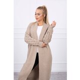 Kesi Sweater with bubbles on the sleeve beige | shoptok.hr