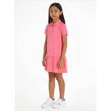 Tommy Hilfiger Otroška obleka roza barva
