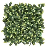 Dekoracija za vrt umjetni zidni panel lovor 50x50 cm CCGA034U