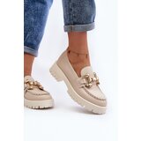 CheBello Women's Leather Moccasins with Decoration | ePonuda.com