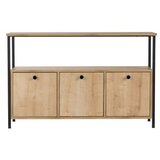 Hanah home Pomoćni stol u dekoru hrasta u svijetloj prirodnoj boji 29,5x120 cm Solace – | shoptok.hr