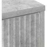 vidaXL kopalniška omarica s predalom betonsko siva 39.5 x 36 x 88 cm | Shoptok.si