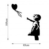 Wallity dekorativni metalni zidni pribor banksy - 14 Cene