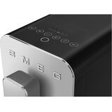 Smeg BCC13BLME Kompaktni potpuno aparat automatski za kavu s integriranim za - sustavom mlijeko, crni 50's stil mat | shoptok.hr