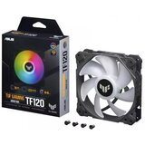 Asus TUF Gaming TF120 ARGB črn ventilator za ohi&scaron;je - Chassis Fan delivers high performance and durability in a rainbow of color - 90DA0030-B09000 cene