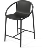 Umbra Črn plastičen barski stol 90 cm Ringo – | Shoptok.si