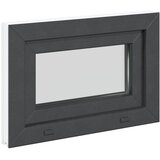  Prozor za podrum RISOR 60 x 40 cm PVC i staklo Antracit | shoptok.hr
