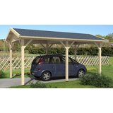 Male kuće Drvena vrtna kuća MENORCA 320 × 570 cm – bez završnog krovnog pokrova | shoptok.hr