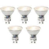 LUEDD Komplet 5 GU10 dimbare LED lamp 7W 700 lm 3000K | Shoptok.si