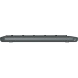 Prestigio Click&amp;Touch 2, wireless multimedia smart keyboard with touchpad embedded into keys, auto-switch between keyboard and touchpad modes, touch multimedia sliders, left and right physical "mouse" buttons, connects up to 4 devices via Bluetooth and Type-C, Clevetura App. KB layout: ENG, color: space grey | shoptok.hr