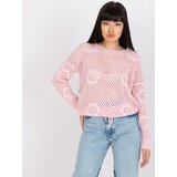 RUE PARIS Sweater-LC-SW-0237.26P-Light Pink | Shoptok.si