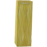  Bottle Gift Bag Shimmering Waves 35 x 12 x 9 cm | shoptok.hr