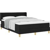 Krevet s opruga kutije s madracem Crna 200 x 160 cm tkanina | Eponuda.ba