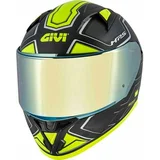 Givi 50.6 Sport Deep Matt Titanium/Yellow 2XL Kaciga