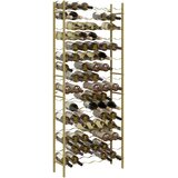  Stalak za vino za 96 boca zlatni metalni | shoptok.hr