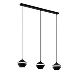 Eglo perpigo visilica/3, gu10, 3x5w, crno/bijela