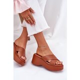 Boto Women's Platform And Wedge Sandals Camel Nelithraea | Shoptok.si