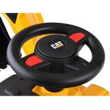 HOMCOM Igrača bager s strgalom s škatlo za shranjevanje, igrača za vožnjo za otroke od 1 do 3 let brez baterije, rumena, (20708451) | Shoptok.si