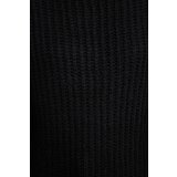 Trendyol Black Wide Fit Soft Textured Basic Knitwear Sweater | Shoptok.si