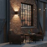 Ideal Lux - LED spoljno zidno svetlo ATOM LED/12W/230V CRI 90 IP54 braon | Eponuda.com