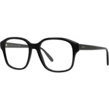 Slim Black Square Eyeglasses - ONE SIZE (54)