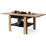 Mazzoni klub sto leo hrast craft zlatni crni | ePonuda.com