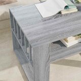  Kava Stol Siva Sonoma 66 x 49,5 x 45 cm Konstruirano drvo | shoptok.hr