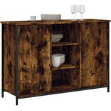  Komoda boja dimljenog hrasta 100 x 35 x 70 cm konstruirano drvo | shoptok.hr