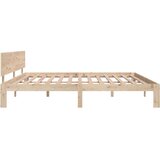  Okvir za krevet od masivne borovine 200 x 200 cm | shoptok.hr