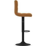  Barski stolčki 2 kosa rjav žamet, (20817371) | Shoptok.si
