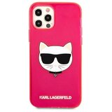  Maska za iPhone 12 Mini (54) pink Karl Lagerfeld Cat Fluo | ePonuda.com
