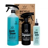Peaty's Wash Degrease Lubricate set DRY u