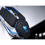  Brezžična optična 2x USB igralna mi&amp;scaron;ka 1600DPI LED RGB 2,4Ghz Slike