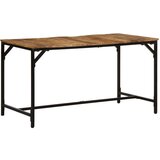 vidaXL Blagovaonski stol 140 x 70 x 75 cm masivnog grubog drva manga Cijene