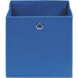 vidaXL Škatle 10 kosov netkano blago 28x28x28 cm modre | Shoptok.si