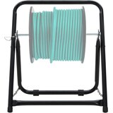  Stalak za kolut za crijevo 48 cm 45 kg crni čelični | shoptok.hr