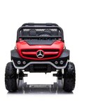 Lean_Toys Otroški avto MERCEDES UNIMOG 4x4 rdeča | Shoptok.si