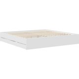  Krevetna konstrukcija Bijelo 200 x 200 cm Inženjersko Drvo | shoptok.hr