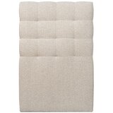 Sommeil de plomb 90 cm oblazinjeno vzglavje - Svetlo bež Blago Oblazinjena kodrasti učinek, (21612740) | Shoptok.si